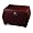 Mele & Co. Odessa Drop Front Jewelry Box inMahogany Finish , 12" x 7 3/4" x 8"