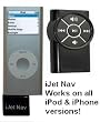 iJet iPod and iPhone Remote Nav Black