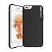 iPhone 6s Case, Perfect Fit & Soft Interior, CaseCrown Lux Glider (Black Obsidian)