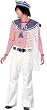 Adult Deluxe Over Board Sailor Costume