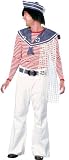Adult Deluxe Over Board Sailor Costume