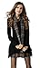 Beautifulmall Womens Winter Long Sleeve Stretch Plaid Tartan Slim Fit Sweater Dress for Women