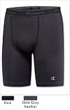 Champion Men's Compression 6 Inch Inseam Short,Black,X-Large