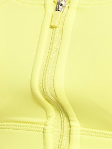 Women's Block Zippered Sports Bra (M)