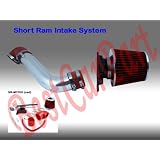 99 00 01 02 03 Mitsubishi Galant 2.4l 3.0l Short Ram Intake Red (Included Air Filter)... by HIGH PERFORMANCE PARTS