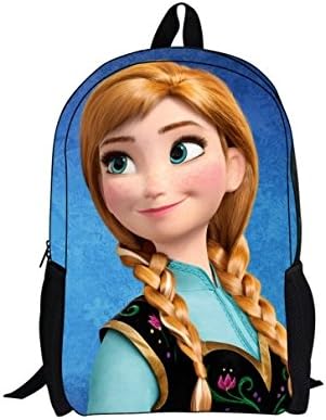 ISSEC Frozen School Bag Rucksack Backpack for Children with One Piece of Bracelet F