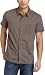 Lucky Brand Men's Woven Shirt,Brown,X-Large