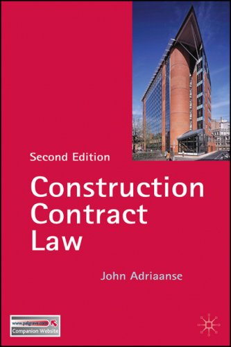 Construction Contract Law 2e: The Essentials
