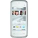 Nokia 5228 Smartphone (8,1 cm (3,2 Zoll) Display, Touchscreen, 2 Megapixel Kamera)  wei�/silber