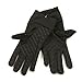 Men's Moisture Wicking Micro-fleece Running Sport Gloves - Color: Black  Size: Medium
