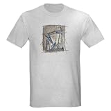 Oil Pump Art Light T-Shirt by CafePress