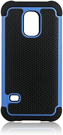 Samsung S5 mini Case, Galaxy S5 mini Case, S5 mini Case, High Impact Resistant Hybrid Dual Layer Armor Defender Full Body Protective Case Cover for Samsung Galaxy S5 mini [ BL ]
