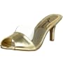 Annie Women's Caution Slide,Gold,7.5 M