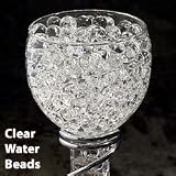Crystal Soil Cosmo Bead(tm) Brand Premium Water Storing Accents Deco Gel Beads; Clear 10g Pack