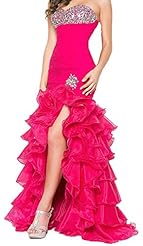 Mermaid Backless Prom Dress 