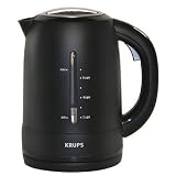 Krups FLF2-J4 Cordless Electric 54-Ounce Water Kettle, Black