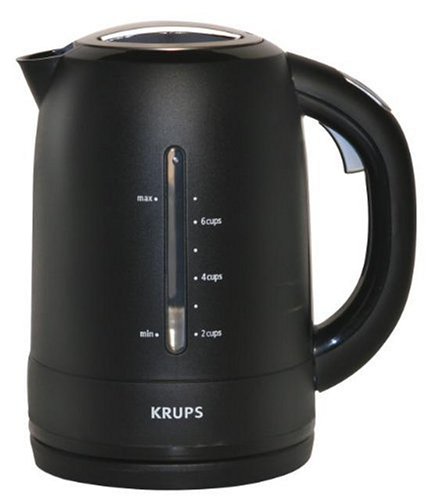 "Krups FLF2-J4 Cordless Electric 54-Ounce Water Kettle, Black"