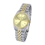 NFL Women's LN10042 Detroit Lions "All Pro" Two-Tone Metal Watch