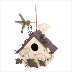 Morning Glory Birdhouse