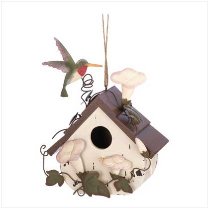 Morning Glory Birdhouse