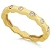 1/4ct Round Diamond Band in 14K Yellow Gold (HI/I1)
