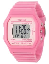 Timex Womens T2N1049J Fashion Digitals Jumbo Pink Watch