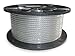 Dayton 2VJE3 Cable, 3/8 In, L 25 Ft, WLL 2160 Lb