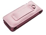 N580 Flip Leather case pink for Ipod nano G4