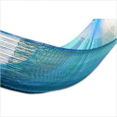 Novica 108904 'Cool Lagoon' Deluxe Hammock Novica 108904 'Cool Lagoon' Deluxe Hammock