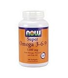 Now Foods Super Omega 3-6-9 1200mg, 180 Gels