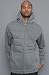 Matix The Asher Mortack Hoody in Heather Gray hood ,Sweatshirts for Men