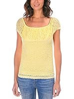 Bleu Marine Blusa (Amarillo)