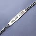 diabetes8  - 316L Surgical Stainless Diabetes Bracelet 6 thru 8