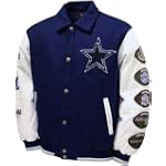 Dallas Cowboys 5-Time Super Bowl Champions Commemorative Champions Jacket