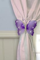 Nylon Butterfly Curtain Tieback - Purple Isabella
From The Butterfly Grove
