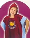 West Ham United F.C. VelourTowelling Hooded Poncho