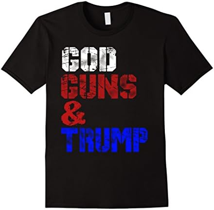 Men's GOD, GUNS &amp; TRUMP-Right To Bear Arms 2XL Black