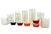 Disposable 2 oz Jello Shot Plastic Portion Cups with Lids, Clear Condiment Cups, Sampling Cup Pack of 500