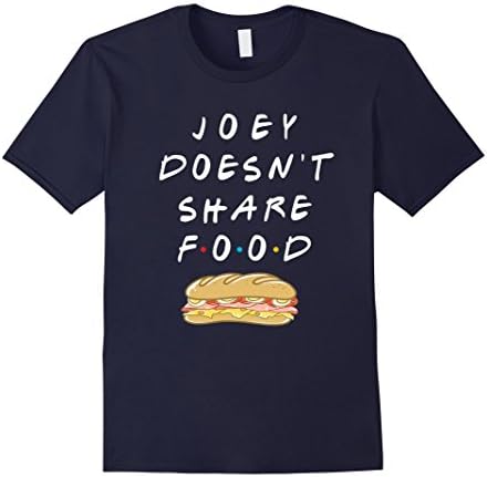 Men's Joey Doesn't Share Food Small Navy
