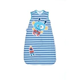 Grobag Little Space Invader 1.0 Tog Baby Sleeping Bag (0 to 6 Months)