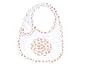 Under The Nile Applique Flower Bib