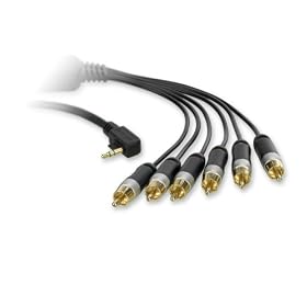 Belkin F2CV002-06-PSP Slim to Component RCA Cable for Sony PSP by Belkin