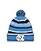 New Era NCAA North Carolina Tar Heels College NE14 Sport Knit Beanie, One Size, Blue
