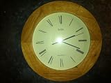Acctim Quartz Modern Wood Wall Clock