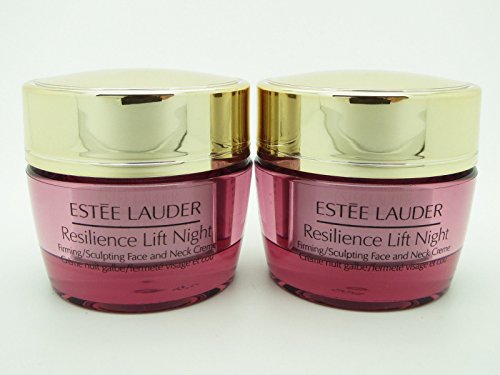 Lot 2 x estee lauder resilience lift night face & neck creme …