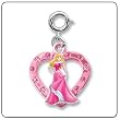 CHARM IT! Disney Princess Aurora Sleeping Beauty Heart Charm