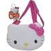 Hello Kitty Plush Handbag W/pk & Key Chain