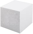 Smoothfoam Cube Crafts Foam for Modeling, 5-Inch, White