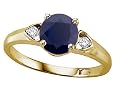 1.54 cttw Genuine Sapphire Ring - 14kt White Gold LIFETIME WARRANTY