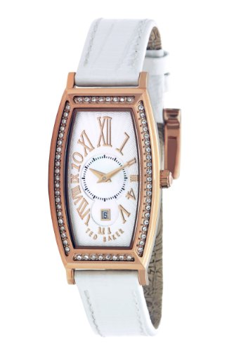 Ted Baker Women's TE2040 Ted-Ted Analog Silver Dial Watch